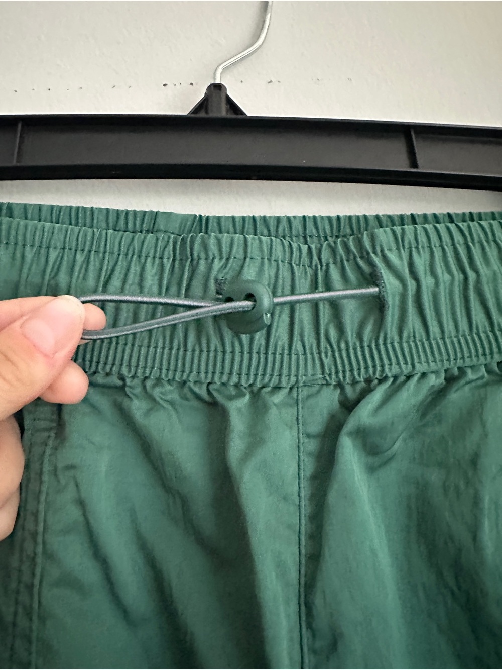 Wild Fable Emerald Green High-Rise Toggle Parachute Pants - Picture 4 of 8